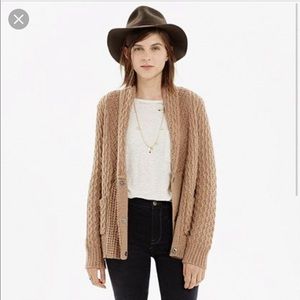 Madewell Shawl Snap cardigan